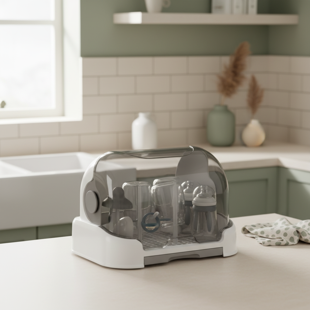 Baby Bottle Storage Organiser - No Hand