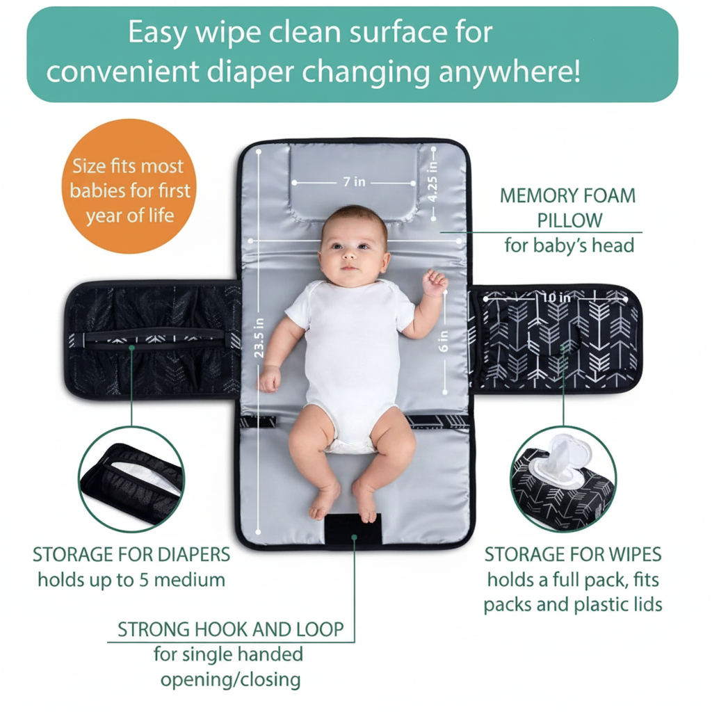 Diaper Kit Specs with Baby