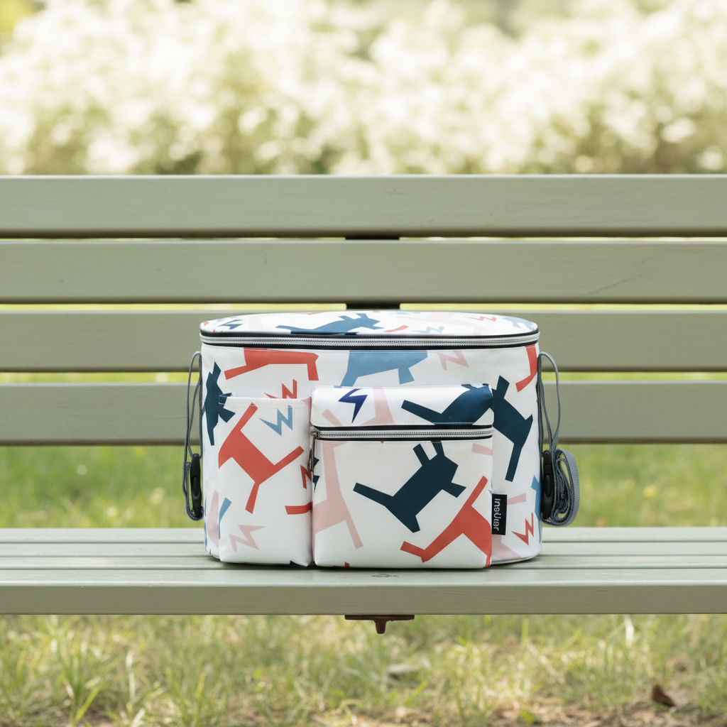 Stroller Organiser - Animal on Bench